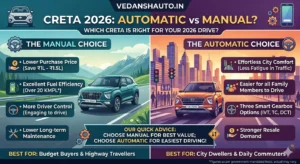 Hyundai Creta manual vs automatic